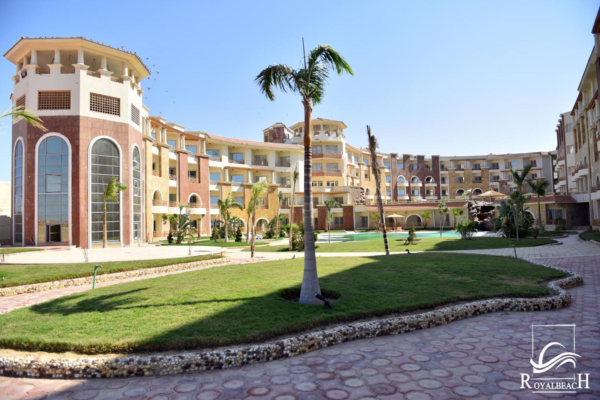 Royal Beach Serviced Apartments Hurghada Exterior foto